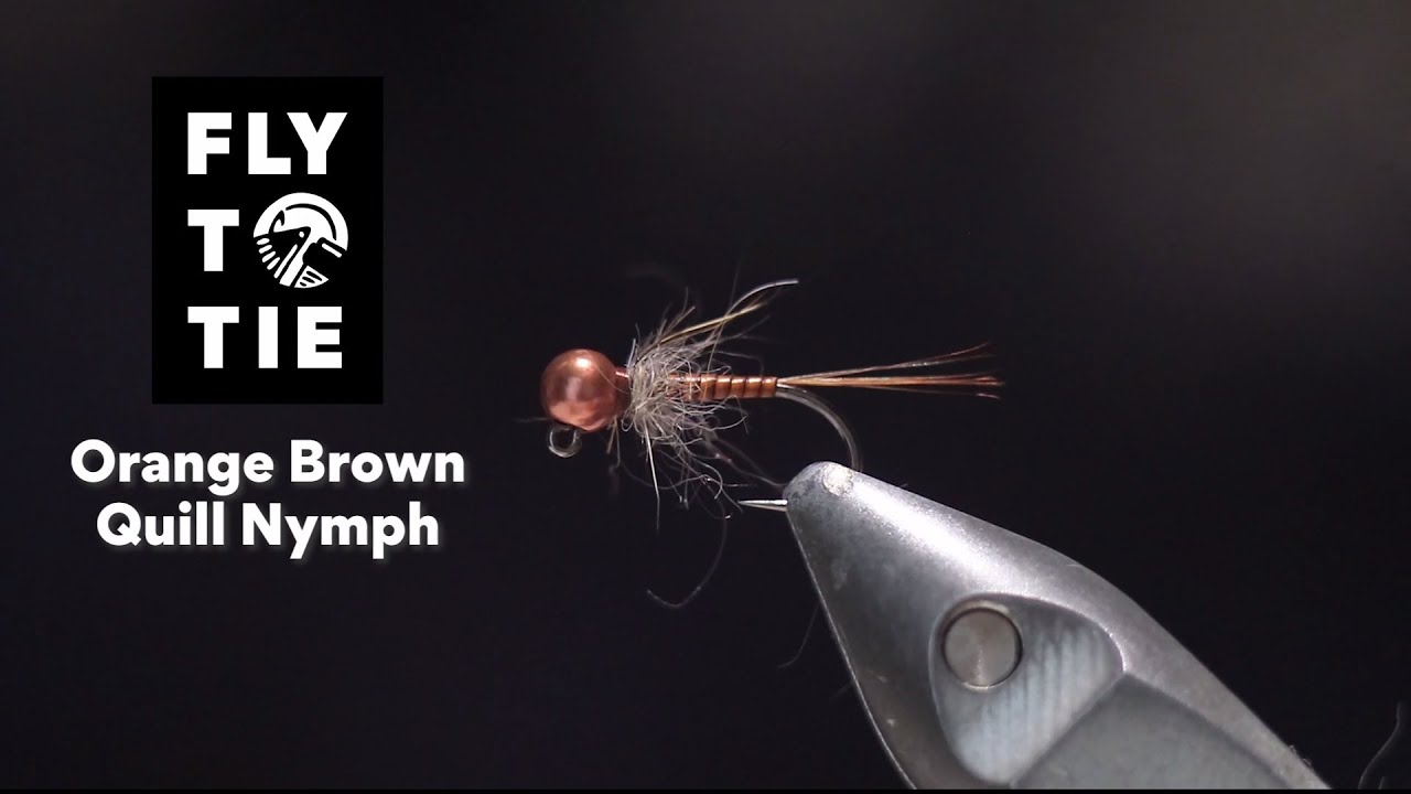 Ruda Povo Segmento Nimfa | FlyToTie Musių Rišimas