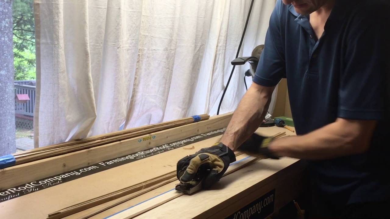 Bamboo Rod Building - Ep. 4 - Rough Planing