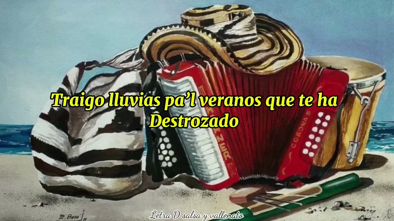 Amor a 7 mares - Poncho zuleta (Letra)