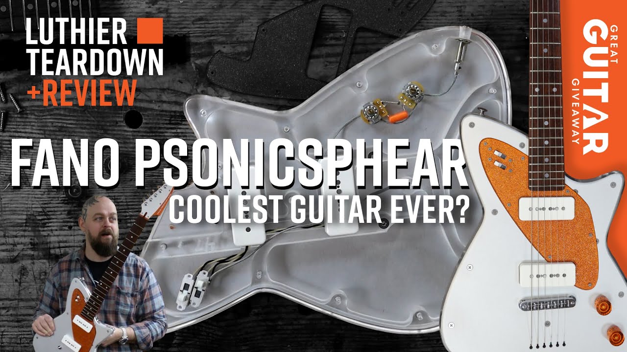 Coolest Guitar EVER? | Fano Psonicsphear Luthier Teardown and Review