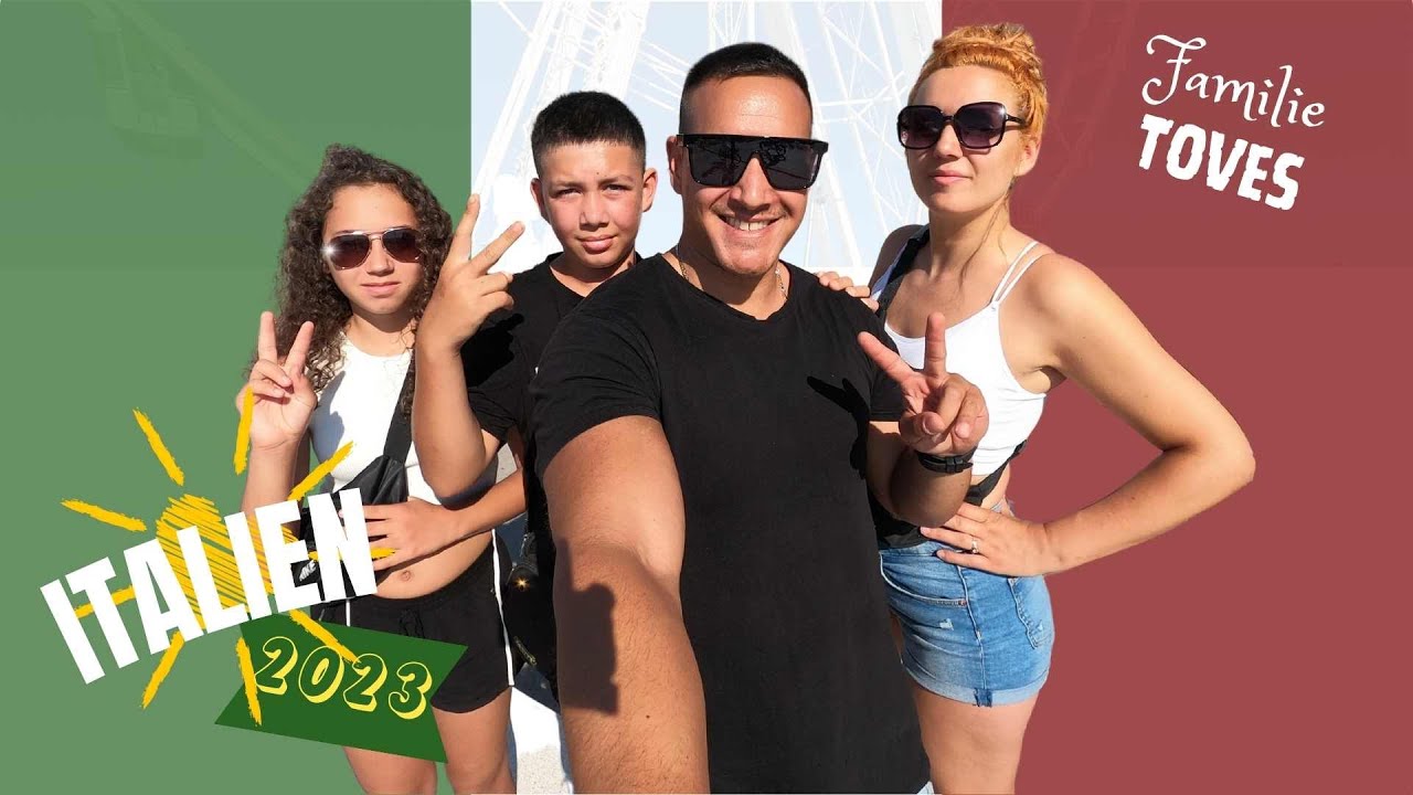 🕶 Familie Toves in Italien - Urlaub 2023 - Rimini und Verona - 4k Kurzfilm 🕶
