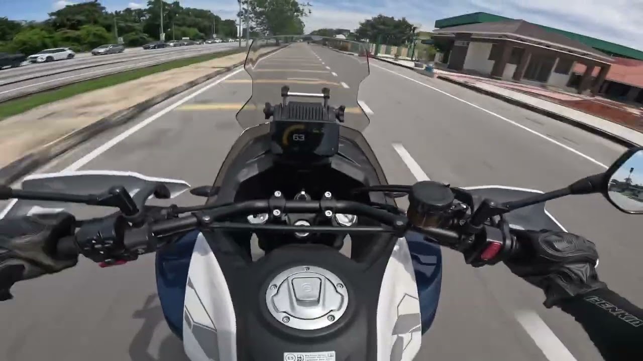 cfmoto 700mt test ride pov pt1