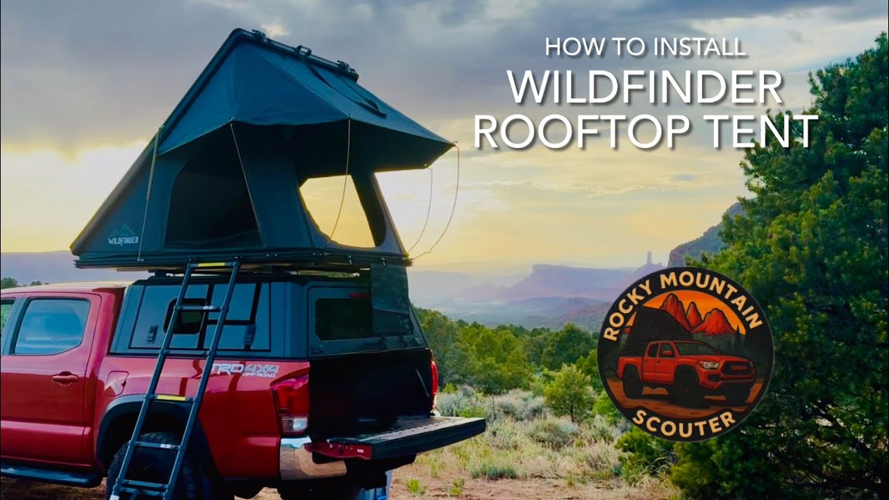 How to install a rooftop tent: Wildfinder