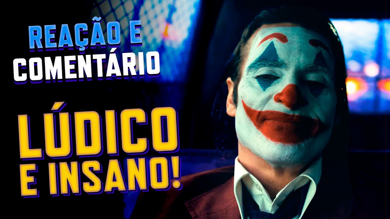 Reagindo ao Trailer #2 de Coringa Delírio a Dois: um Filme Insano e Lúdico | REAÇÃO!