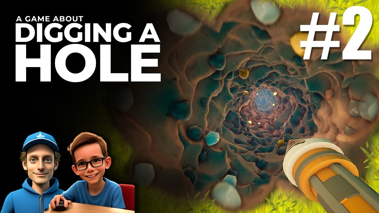 A GAME ABOUT DIGGING A HOLE - GUÍA #2 - CONSEGUIMOS LLAVE DEL BAÚL Y ENCONTRAMOS EL PRIMER TESORO 💎