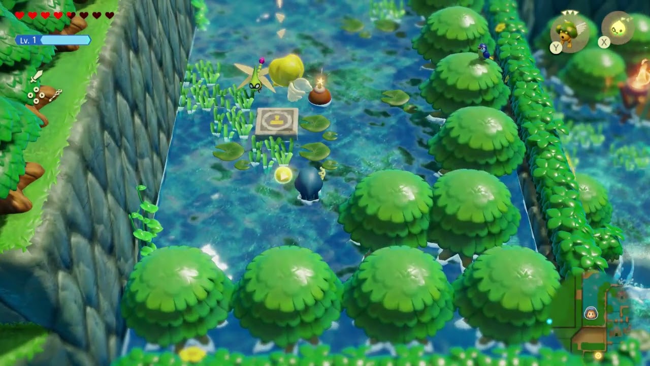 Zelda Echoes Needlefly Echo Location Northwest Zora River Village Echoes of Wisdom