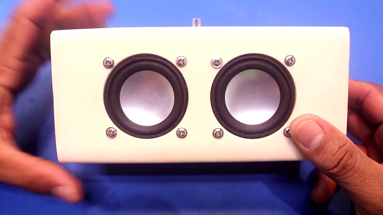 MINI AMPLIFICADOR PAM8403 MINI CAIXA DE SOM COM CANO DE PVC