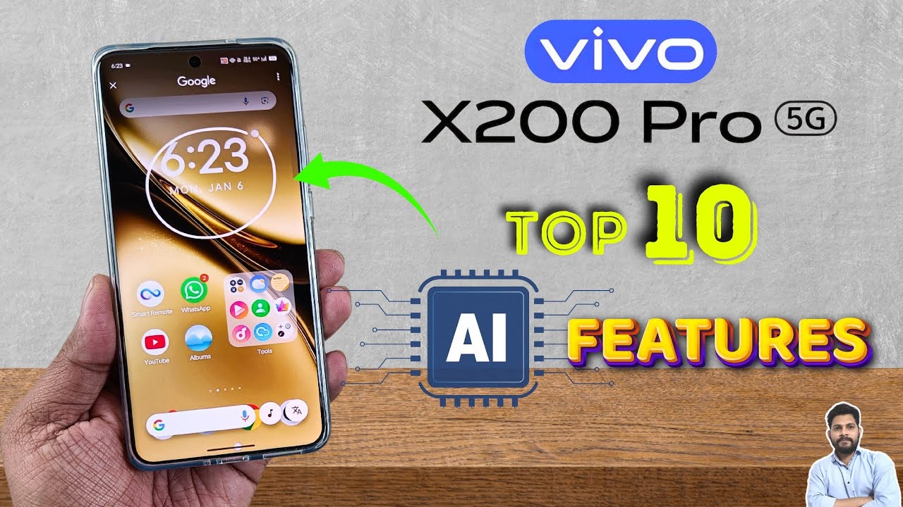 Vivo X200 Pro 5G: 10 потрясающих функций искусственного интеллекта