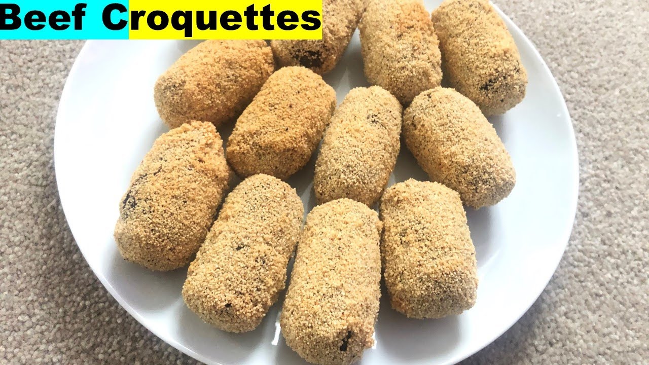 Goan Beef Croquettes