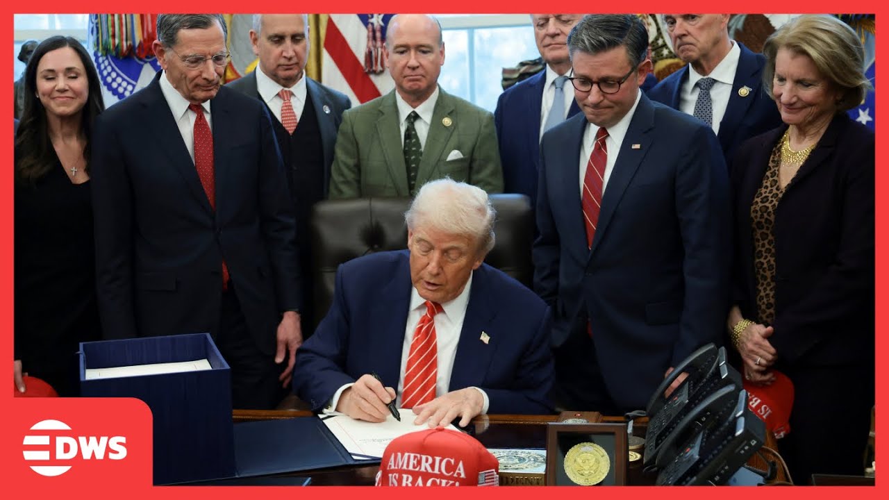 FULL CEREMONY: Trump Signs Spending Bill, Speaks on Iran, Columbia, Ukraine-Russia at WH | AC1G