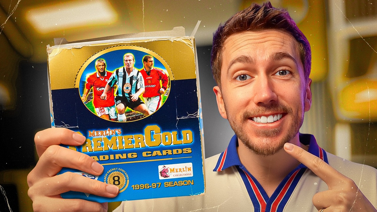 I Opened A 29 Year Old Premier League Football Box!