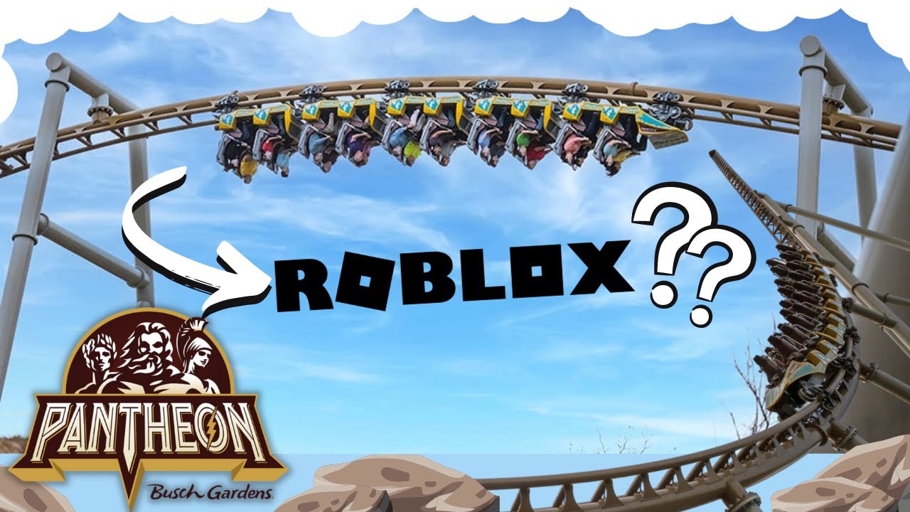 Pantheon on Roblox ? - Busch Gardens Williamsburg -  Intamin Rides