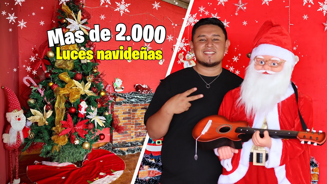 ASI DECORAMOS NUESTRA CASA PARA NAVIDAD Y A&Ntilde;O NUEVO | Yilbert 💎