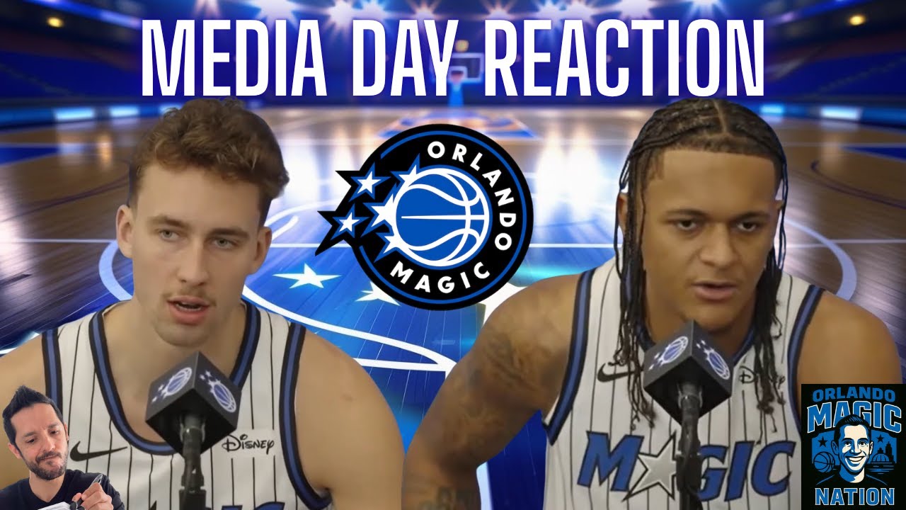Magic Media Day Reaction and Training Camp Update!