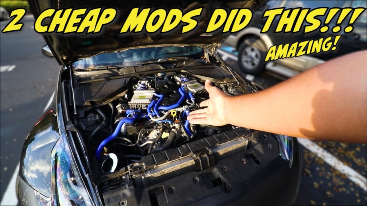Two CHEAP Mods To Help You FLEX On Everyone! 😍 | Z1Motorsports Hood Struts and Hose Set
