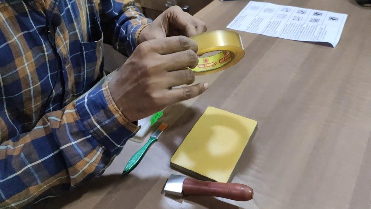 Adhesion test for paint   Cross cut test