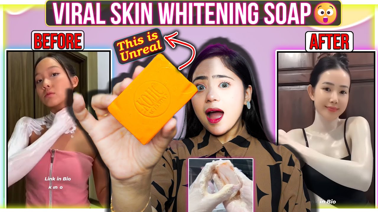Viral Skin Whitening Soap 🧼for Full Body😳| I am shocked 😓| Ronak Qureshi