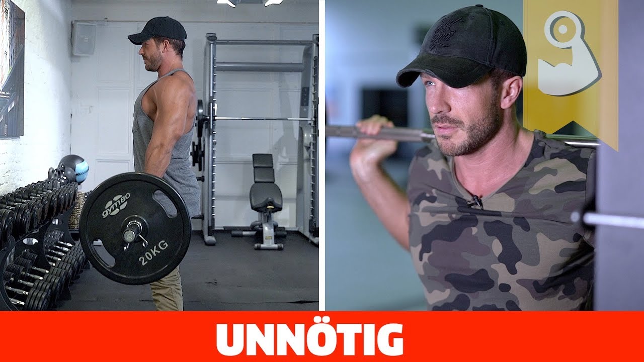 TOP 3 unnötige Übungen - Muskelaufbau