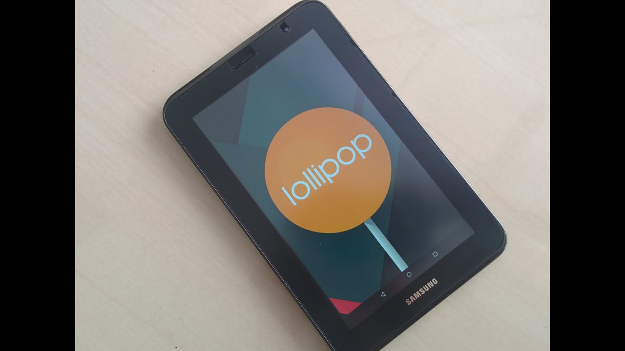 Android 5.0 Lollipop on Galaxy Tab 2 7.0 P3100
