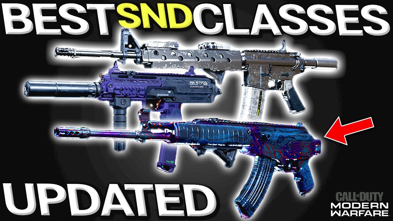 BEST SnD Class Setups (UPDATED) in Modern Warfare - Guide for Search & Destroy