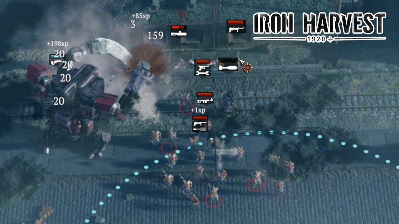Iron Harvest - チャレンジ : ロスヴィエトの守備難し (Hold the Line)【実況】