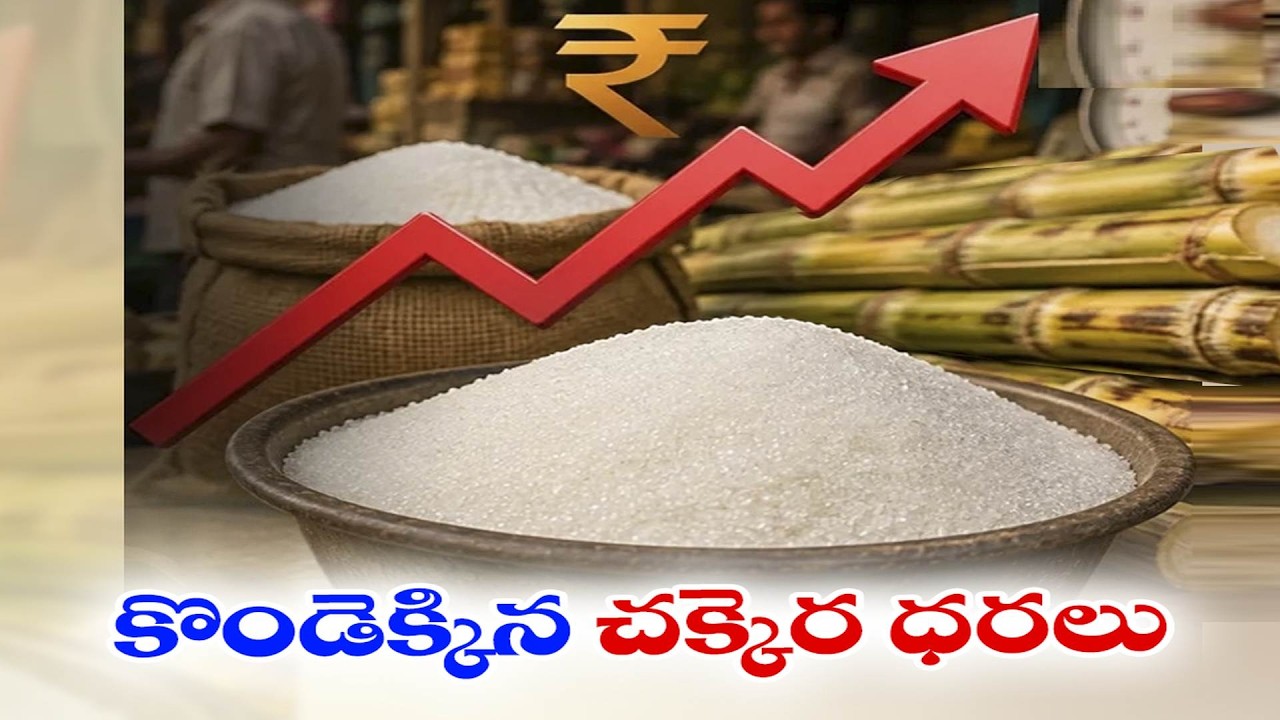 చక్కెర ధరలకు రెక్కలు.. 2 వారాల్లోనే కిలోకు రూ.20 పెంపు | Sugar Prices Soar Ahead of Festive Season