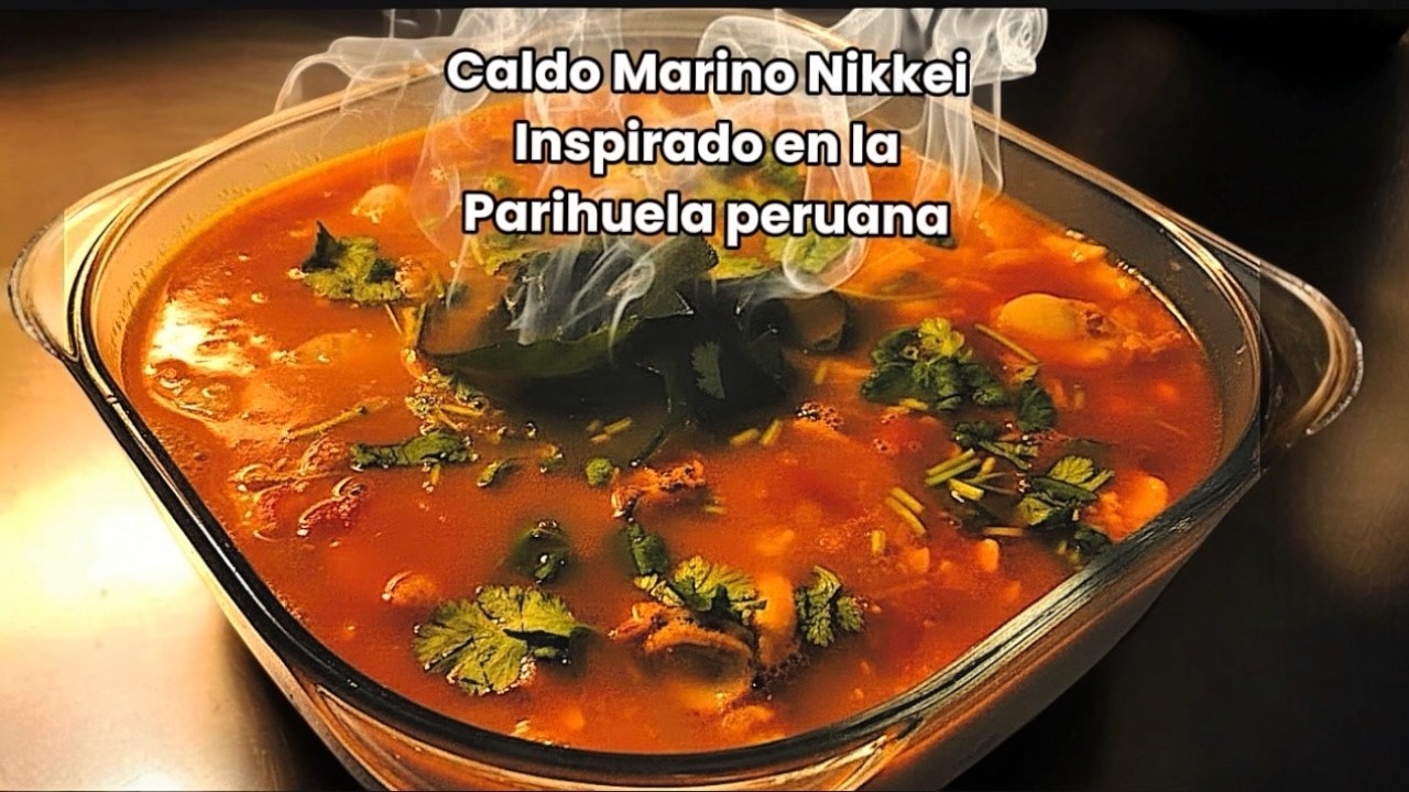 Caldo Marino Nikkei (Limpio, concentrado y con mucho Umami sabroso!!