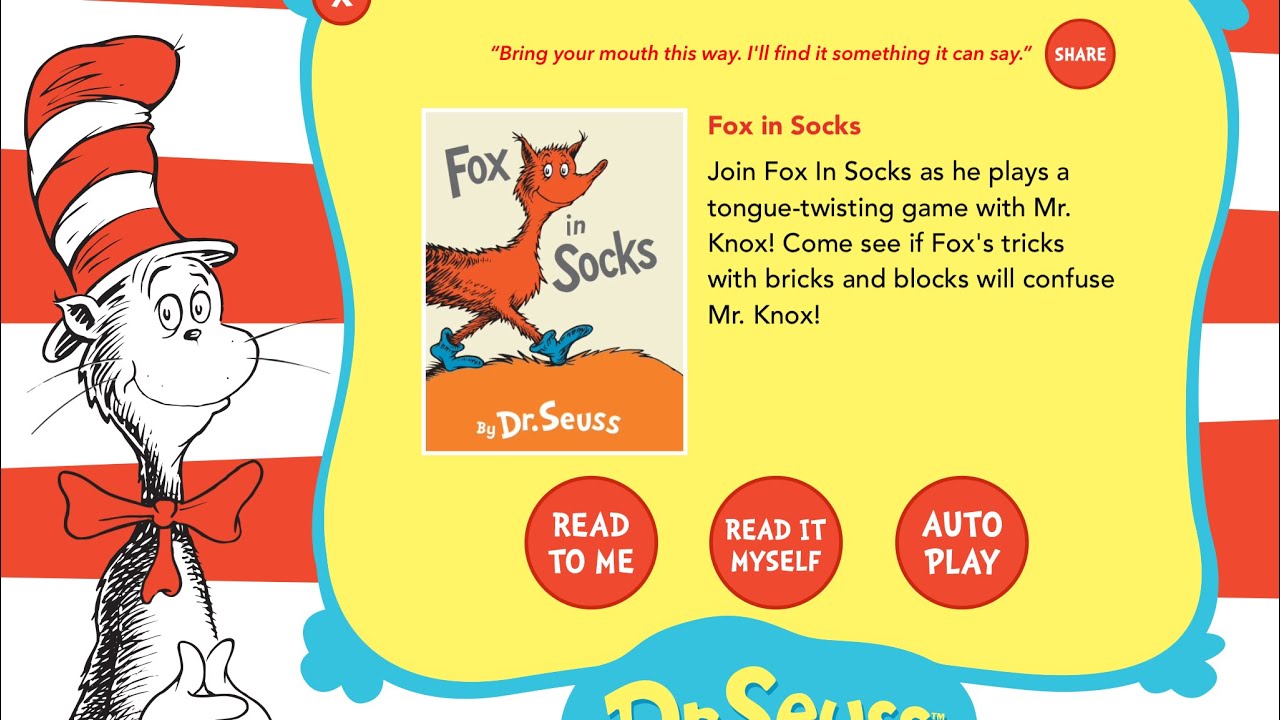 Fox In Socks