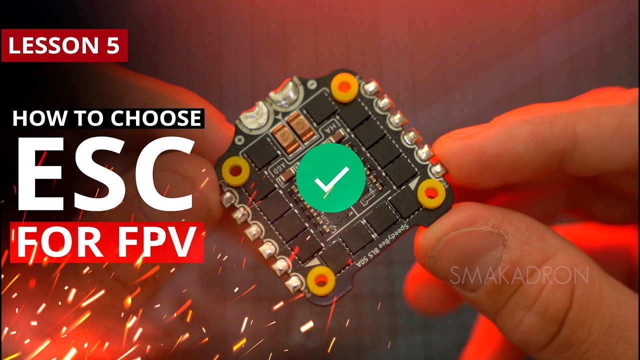 Lesson 5. Speed Controller (ESC) . Course from Beginner to Pro. Complete Theory