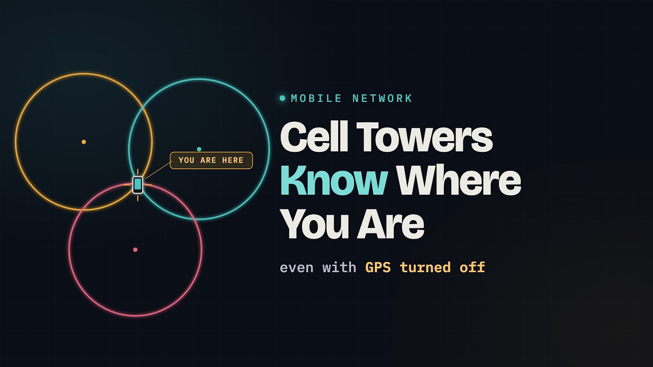 How Cell Towers Track You Without GPS