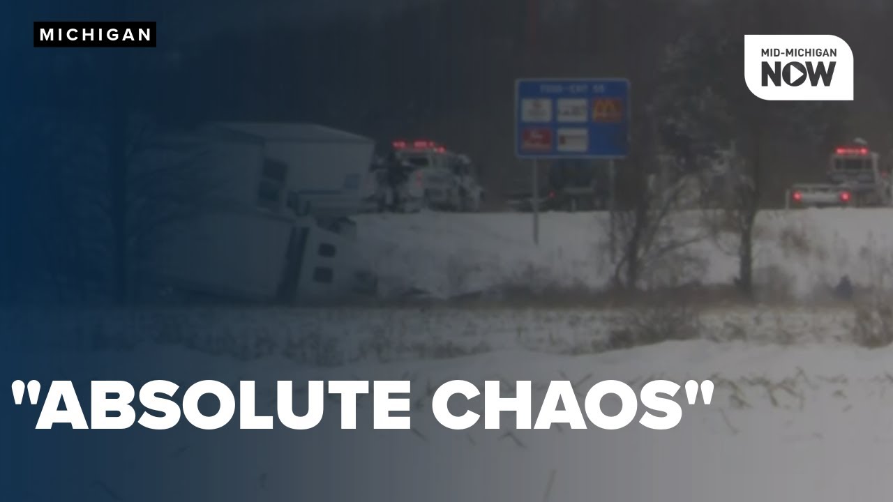 'Absolute chaos:' Drivers react as I-196 in Ottawa County experiences 100+ car pileup