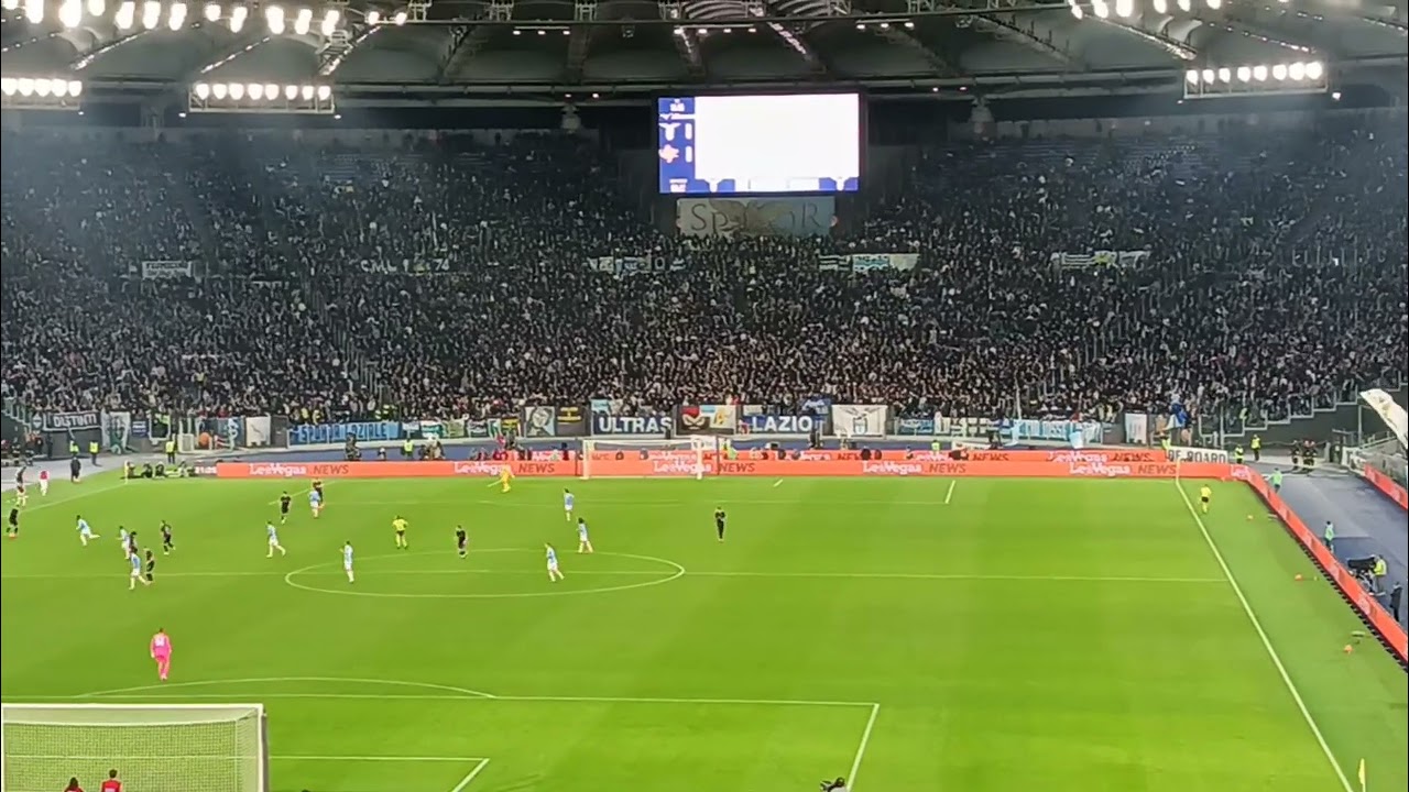 SCIARPATA IN CURVA NORD 🤍🩵 LAZIO-CREMONESE
