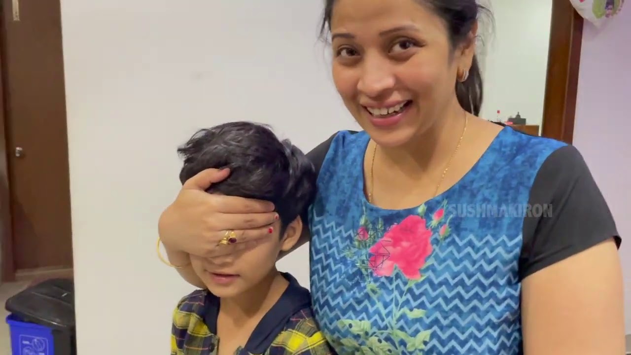 A night of Surprises|Birthday Ki cycle Gift| Amazing Happy reaction|Face casting| Vlog|Sushma Kiron