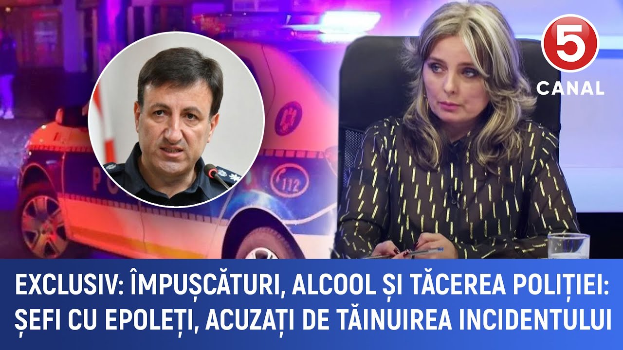 Exclusiv: Împușcături, alcool și tăcerea poliției:Șefi cu epoleți, acuzați de tăinuirea incidentului