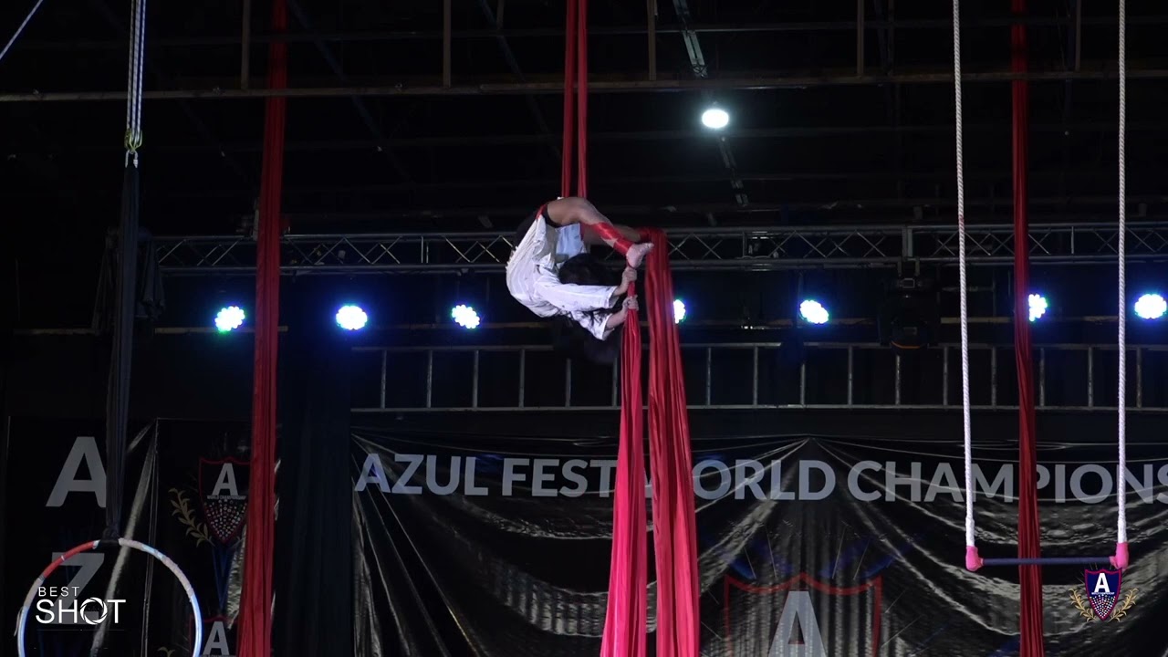 Azul Fest World Championship - Finales Mundiales de Artes Aereas - Francesca Sandobal #aerialsilks