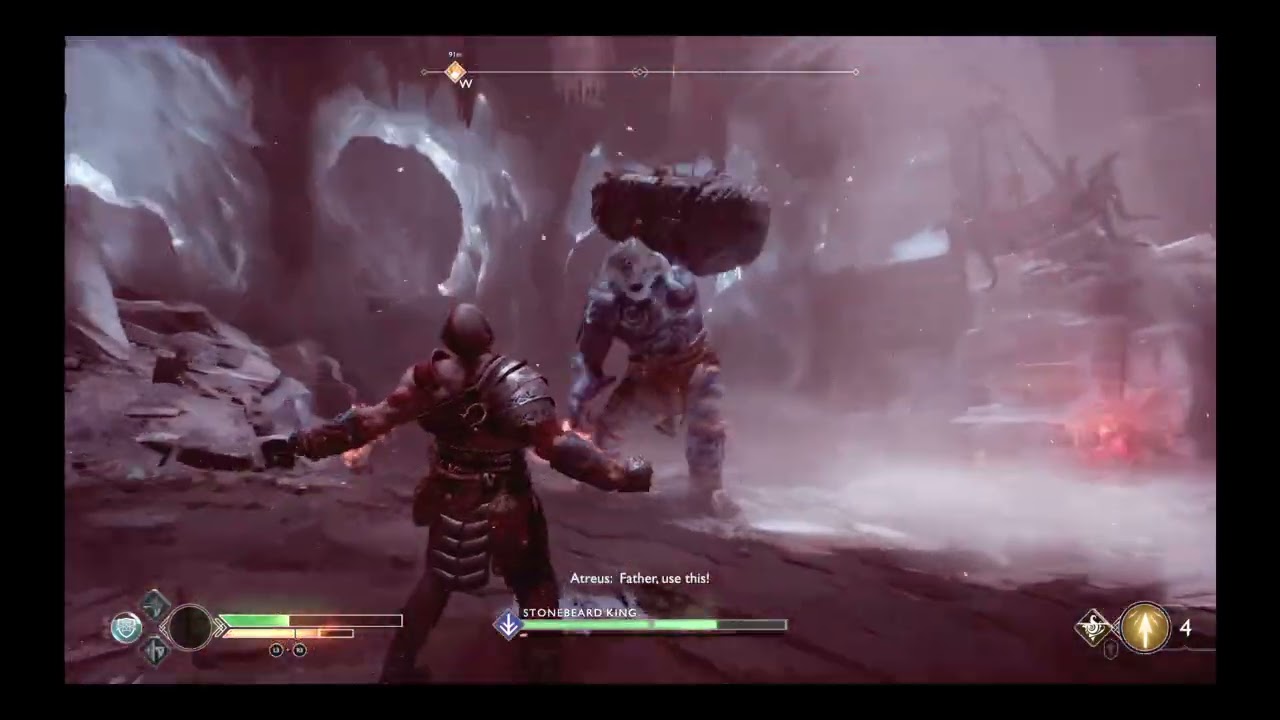 This is how I defeated a Ice orc in gow