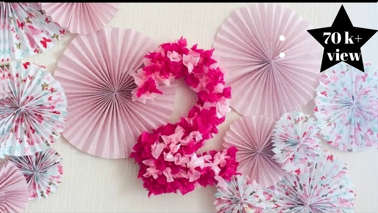 cheap and easy  diy paper backdrop