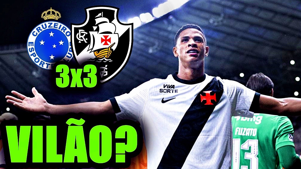 GARFADO!!! CRUZEIRO 3x3 VASCO