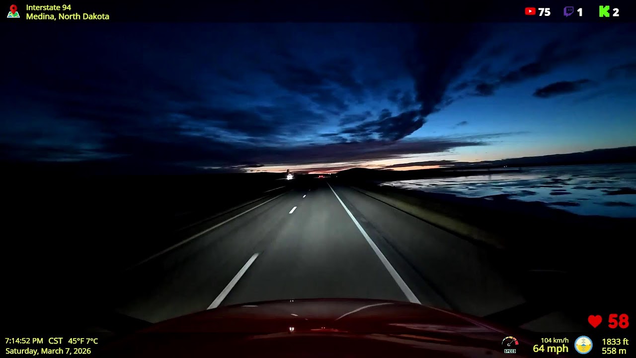 Minnesota to Montana Road Trip Live Day 1 – Northern Plains & Big Sky Vibes
