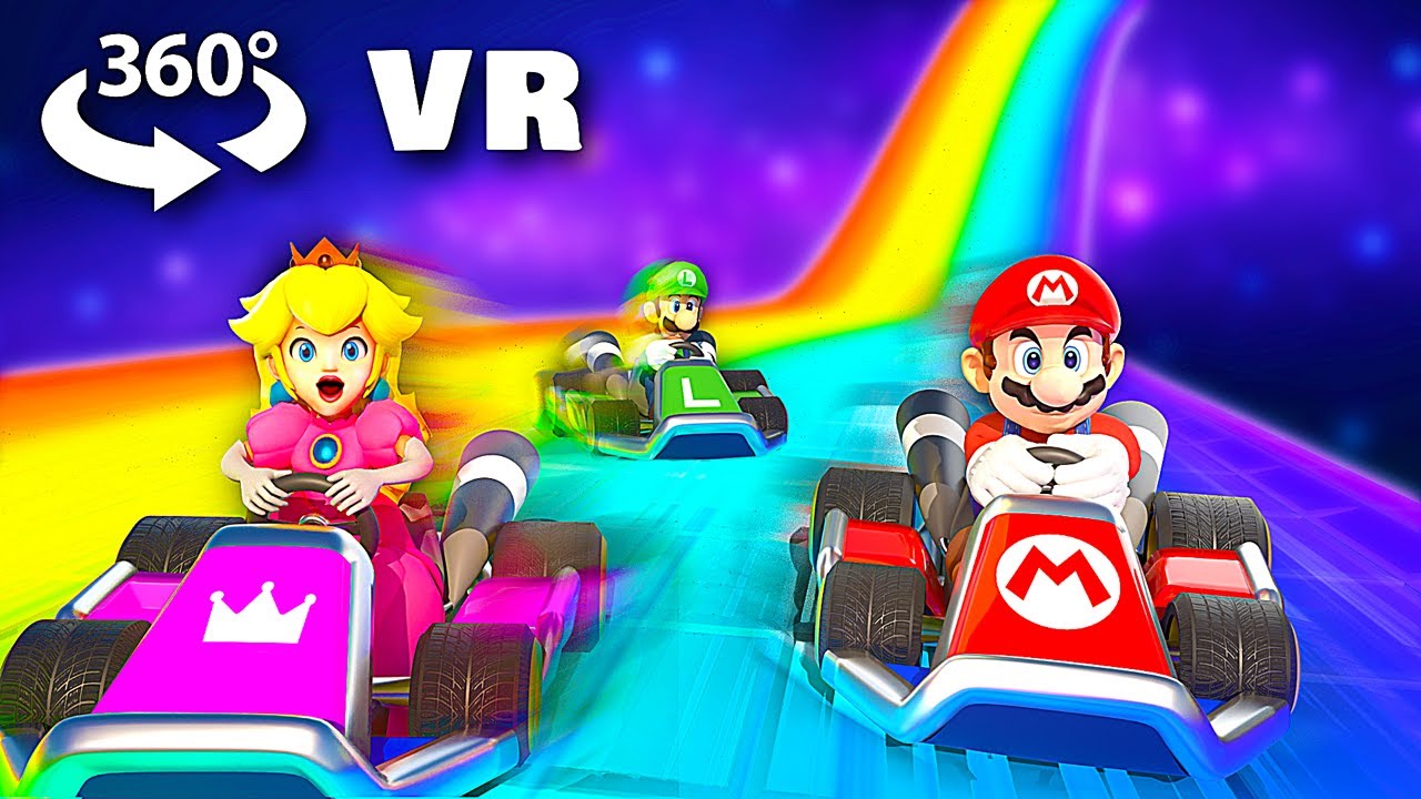 MARIO KART 360° VR || The Super Mario Bros.