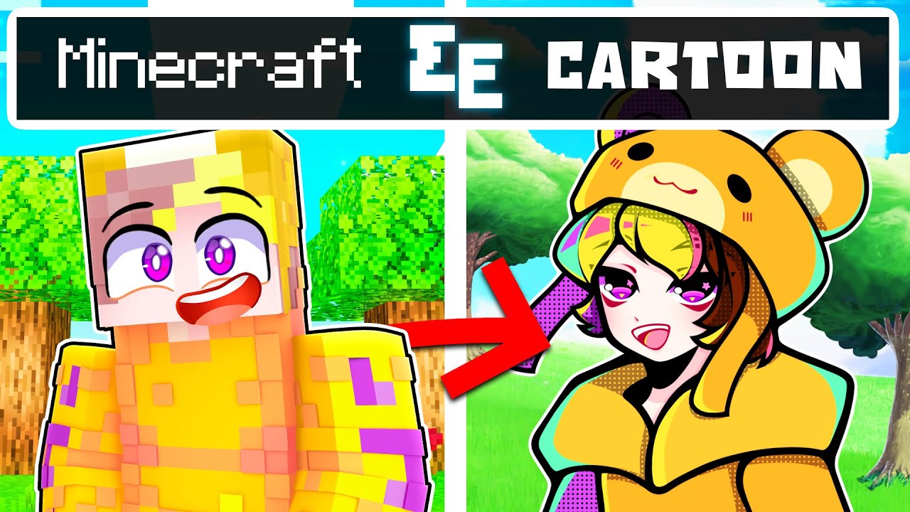 Minecraft &Alpha;&Lambda;&Lambda;&Alpha; έ&gamma;&iota;&nu;&alpha; CARTOON!