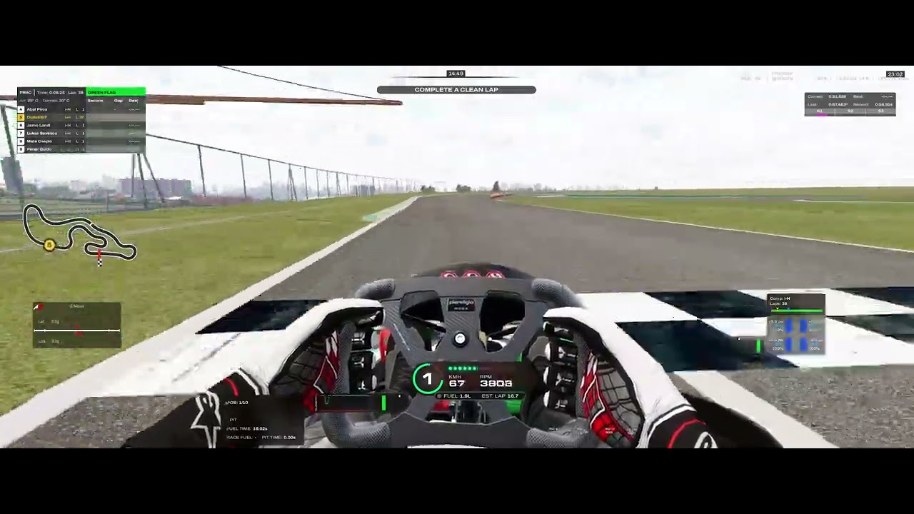 Assetto Corsa Piereligio Mods Sodi Kart SR4/5 outdoor GX390 O-H Kartodromo Interlagos Hotlap 56.947