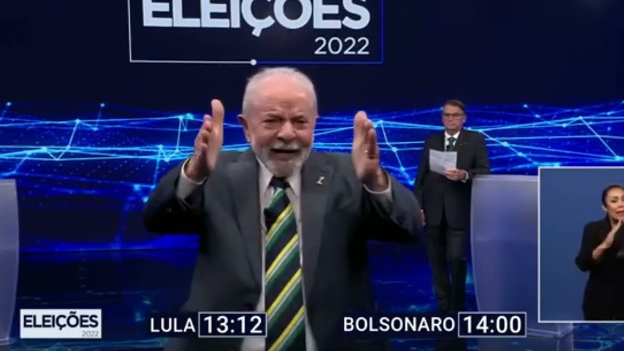 DEBATE PRESIDENCIAL BOLSONARO X LULA   BAND 16/10/2022 MELHORES MOMENTOS