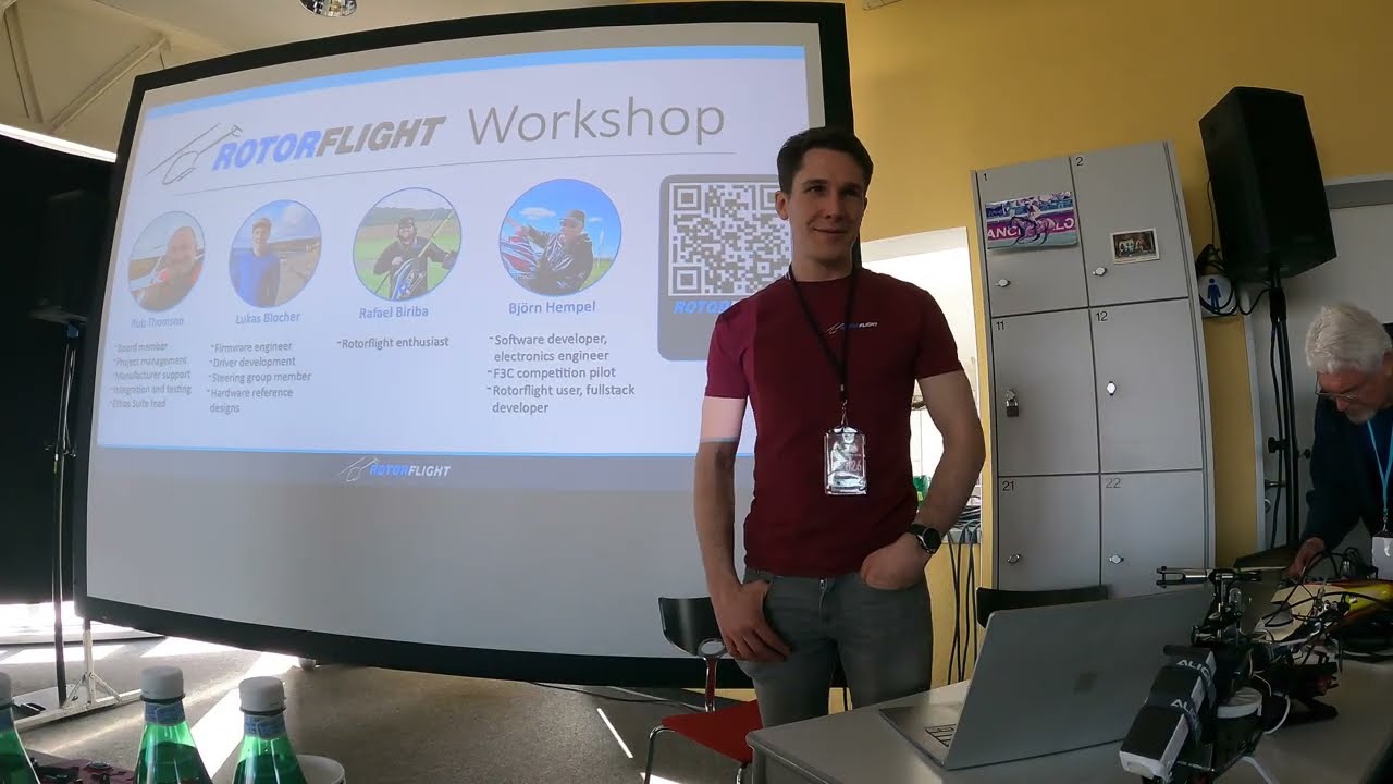 Live Rotorflight (2.3) Workshop with Rob Thomson and Lukas Blocher @ Rotorlive 2026