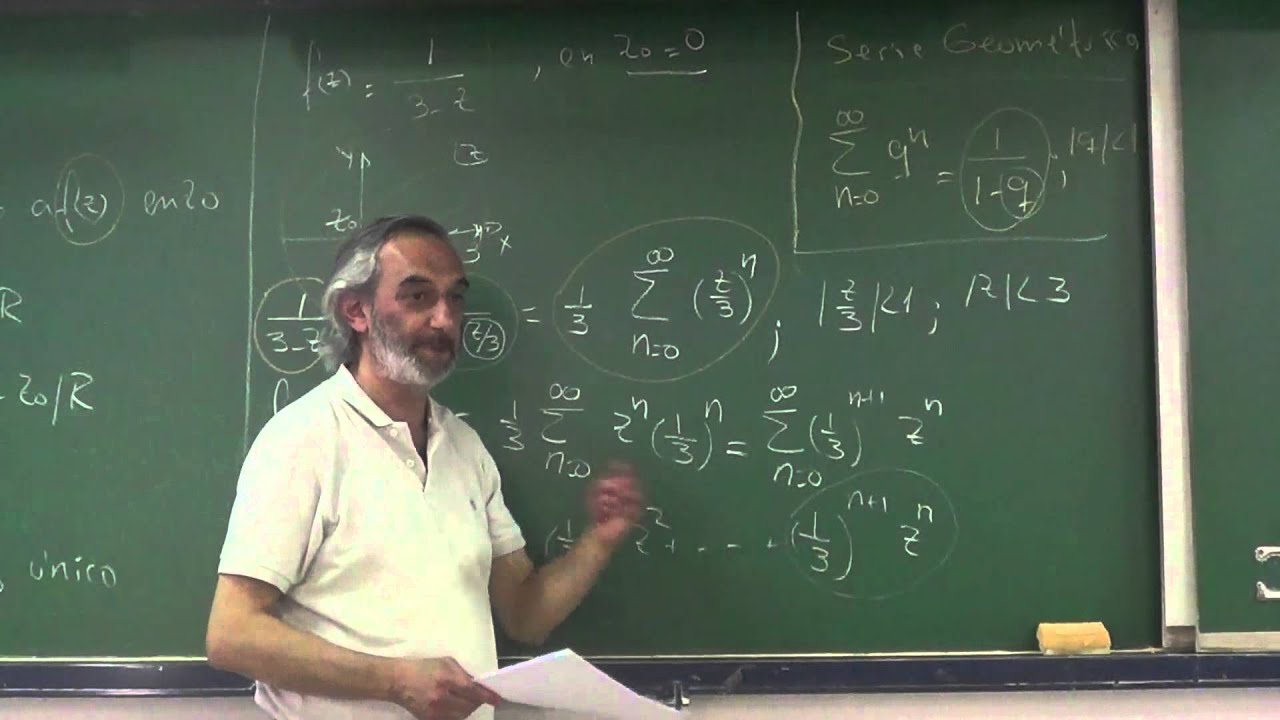 Tema 7 : Serie Taylor y Laurent  de funciones complejas. Ceros de funciones.
