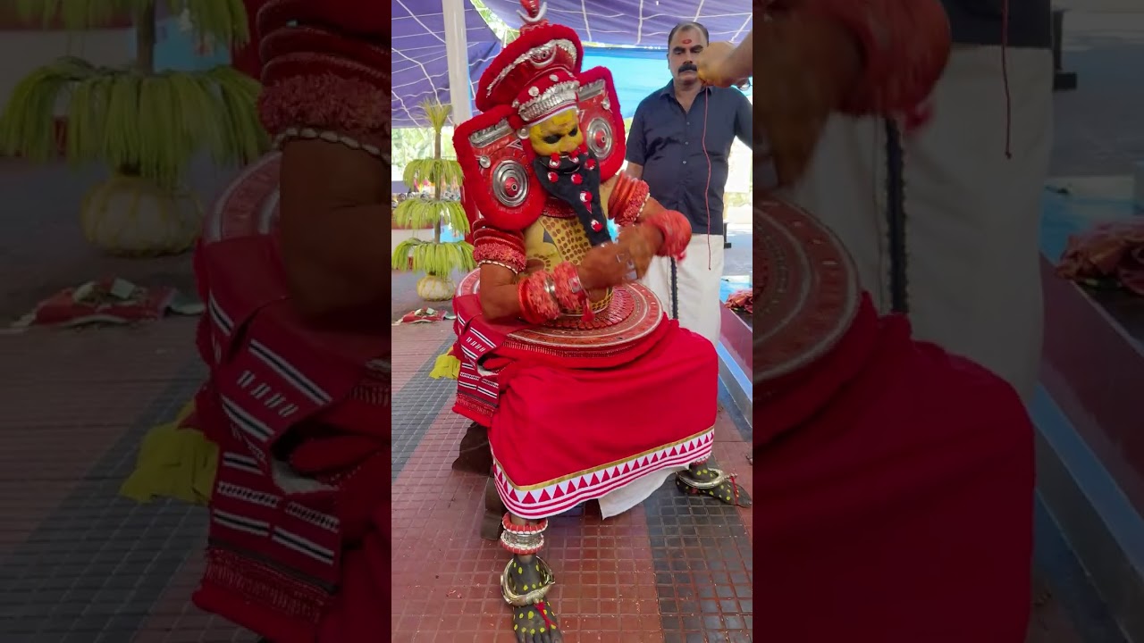 Muthappan Theyyam is a popular, vibrant ritualistic art form from North Kerala (Kannur/Kasaragod) 
