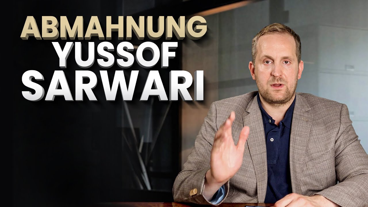 Yussof Sarwari Abmahnung für Berlin Media Art JT e.K.
