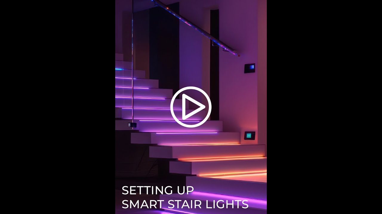 Smart Stair Lights Connection and Setup