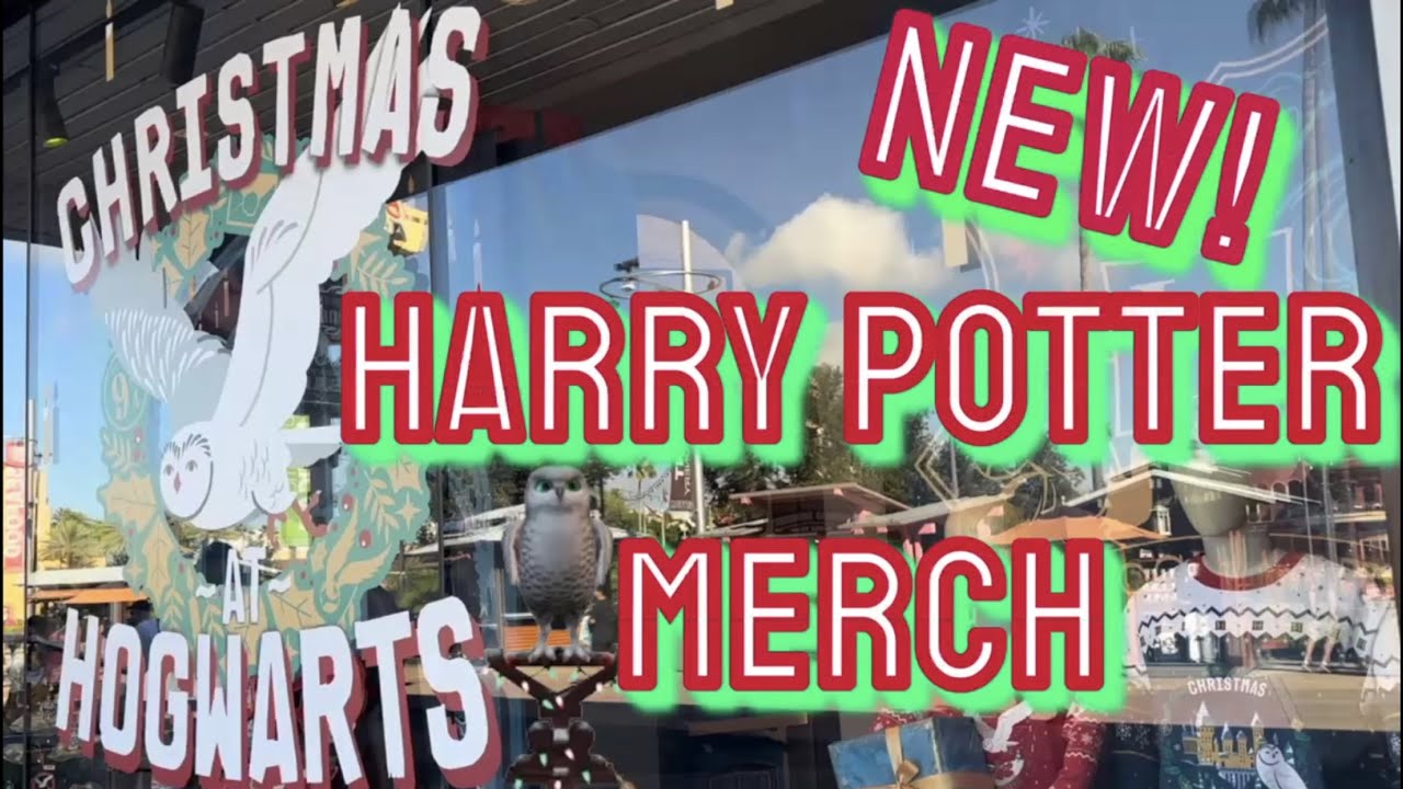 NEW! HARRY POTTER SPELLS MERCH & CHRISTMAS MERCH || WIZARDING WORLD OF HARRY POTTER ORLANDO