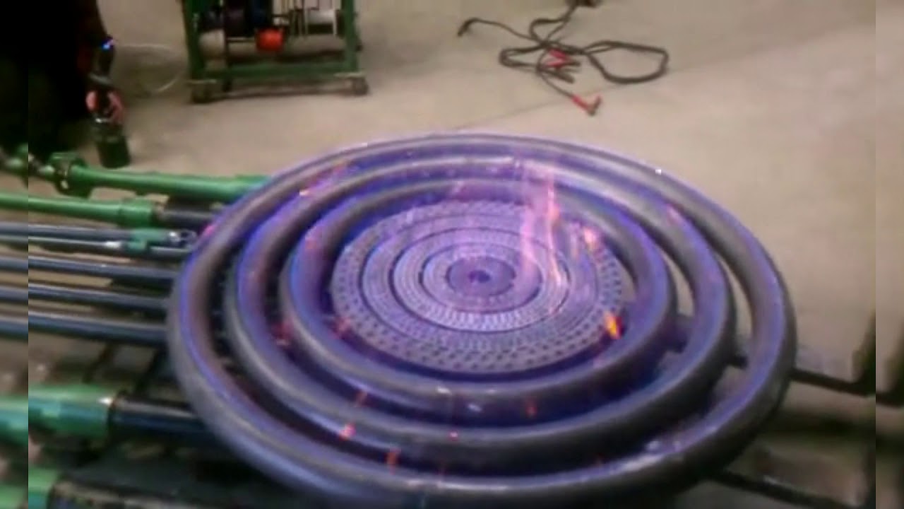 V18 Round Burner 5' Multi Ring Burner - Charles A. Hones